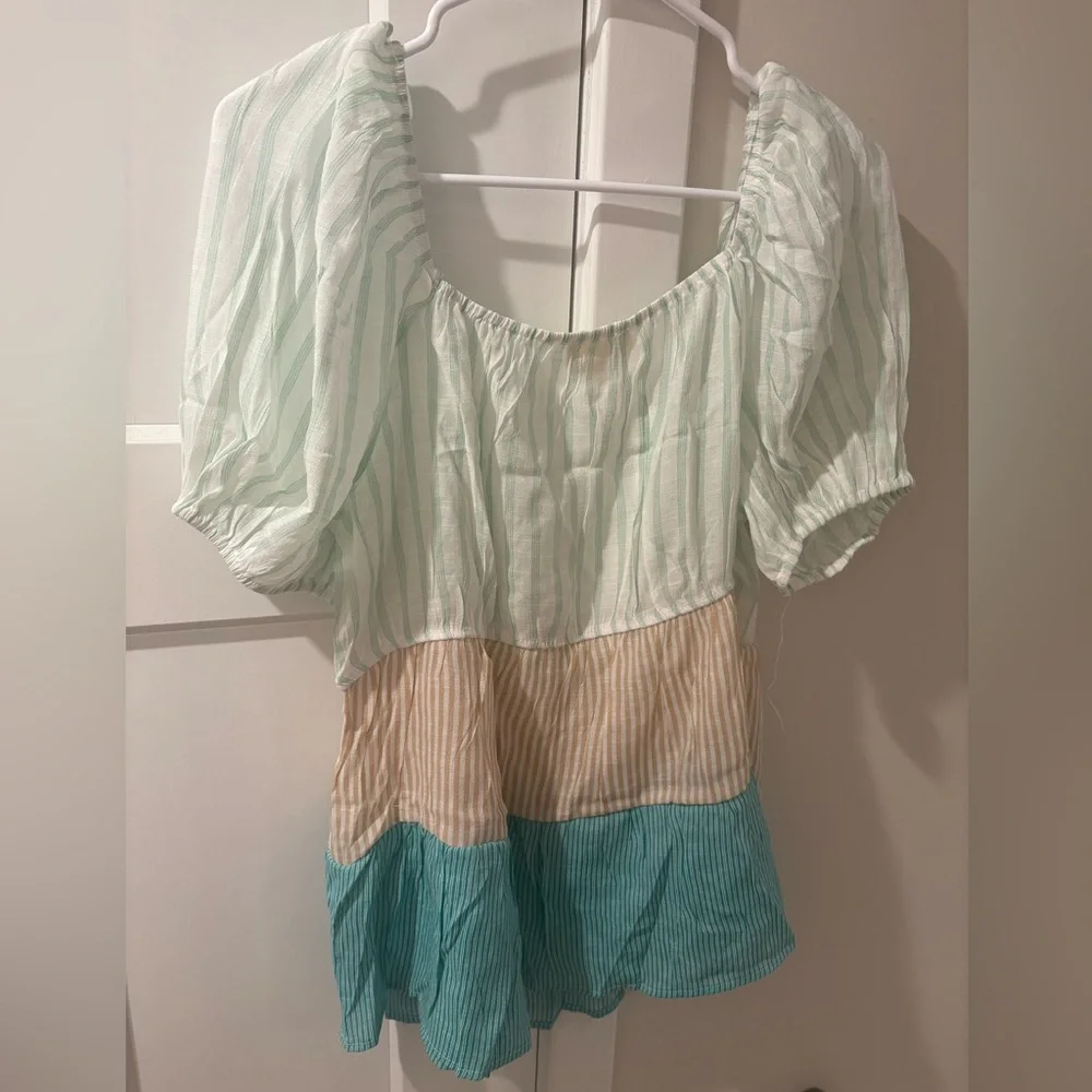 Perch By Blu Pepper Blouse Top Size 1XL NEW - Picture 6 of 9